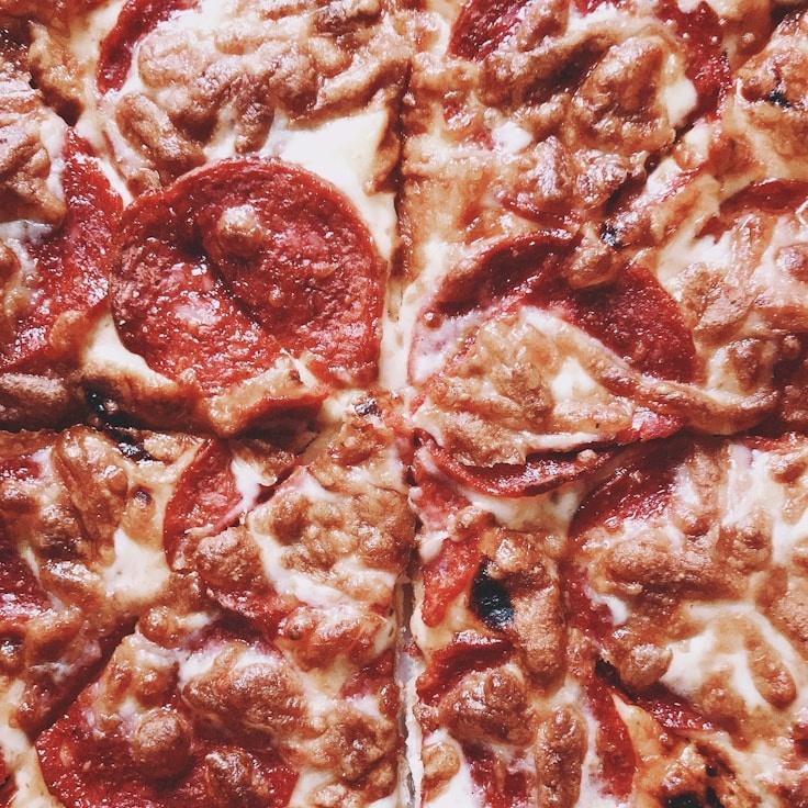 Rustic Pepperoni Paradise with Zesty Herbs